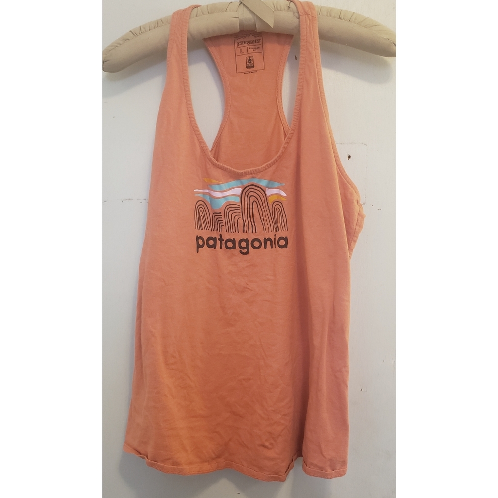 Patagonia worn wear tank Large